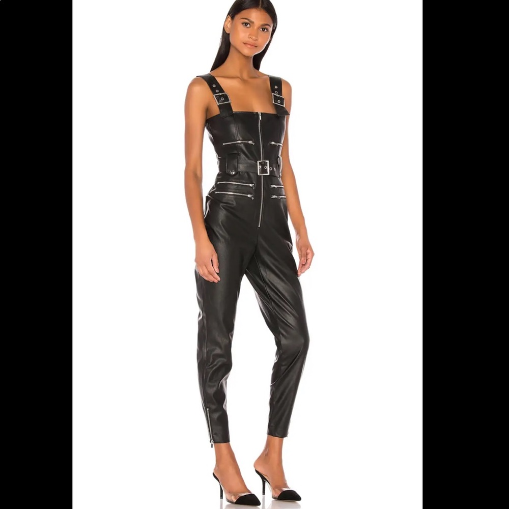 NWT We Wore What Vegan Moto Overalls